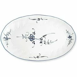 Villeroy & Boch Beilagenschale 24 Cm Blütenzweige Rund Alt Luxemburg