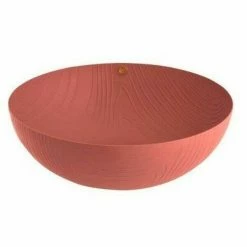 Alessi Schale 21 Cm Veneer Braun