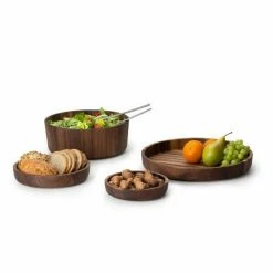 Continenta Schale 25 Cm Walnuss -Alessi-Shop Schuessel 31 x 12 cm Walnuss 2 600x600 ID300104 05b42952d7e42e9e34d80e073ad8d53d 1